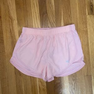 Pink Nike dri fit shorts